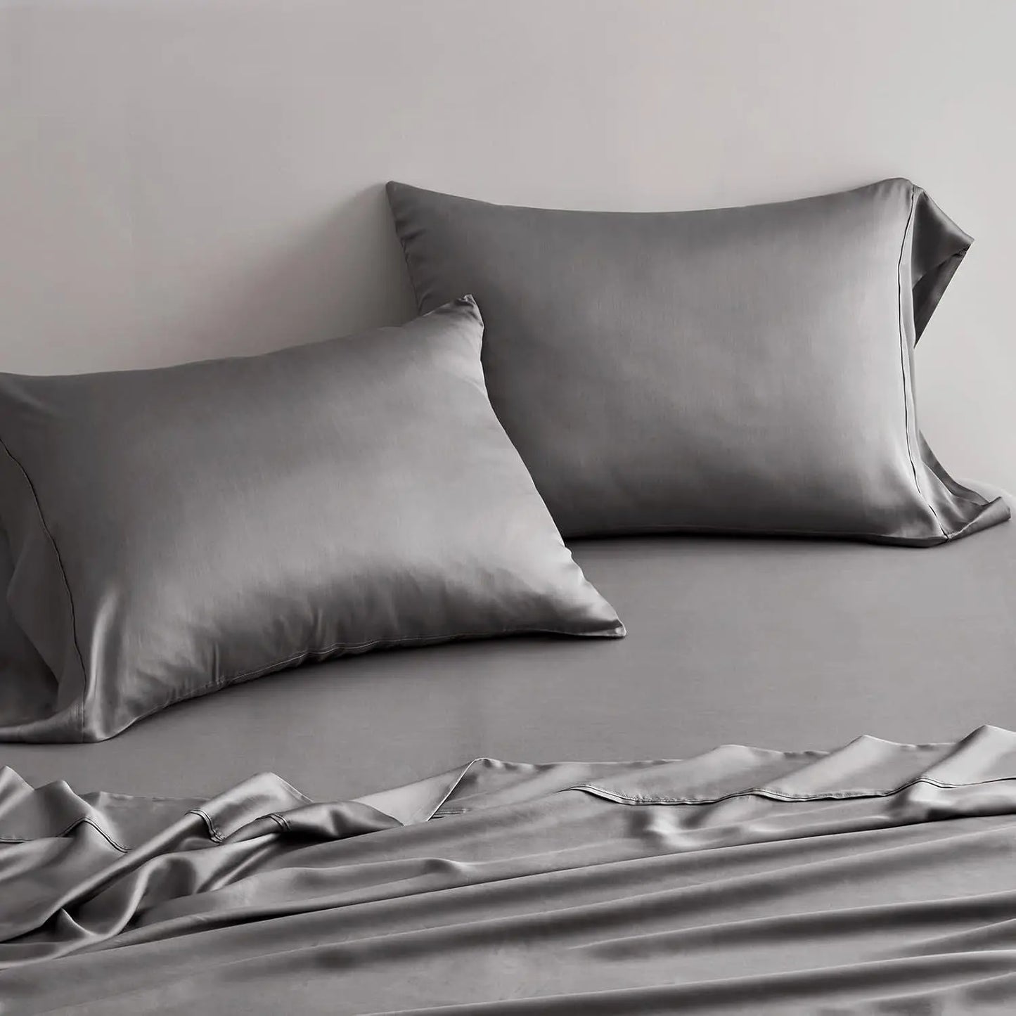 Parures de drap en bambou 300TC, 100 % biologique, taille 160*200 - Élénya